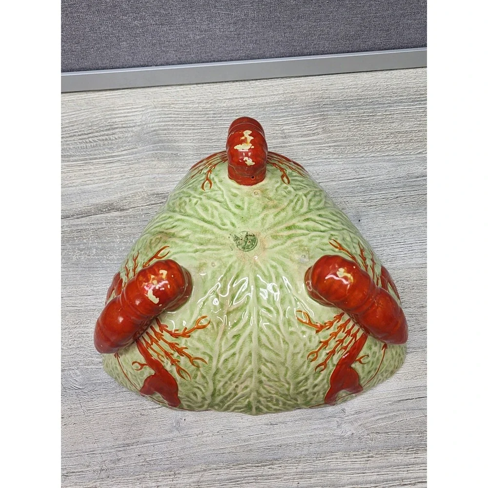 Lobster/Crawfish Cabbage‎ Leaf Lettuce Bowl & Salad Serving Utensils